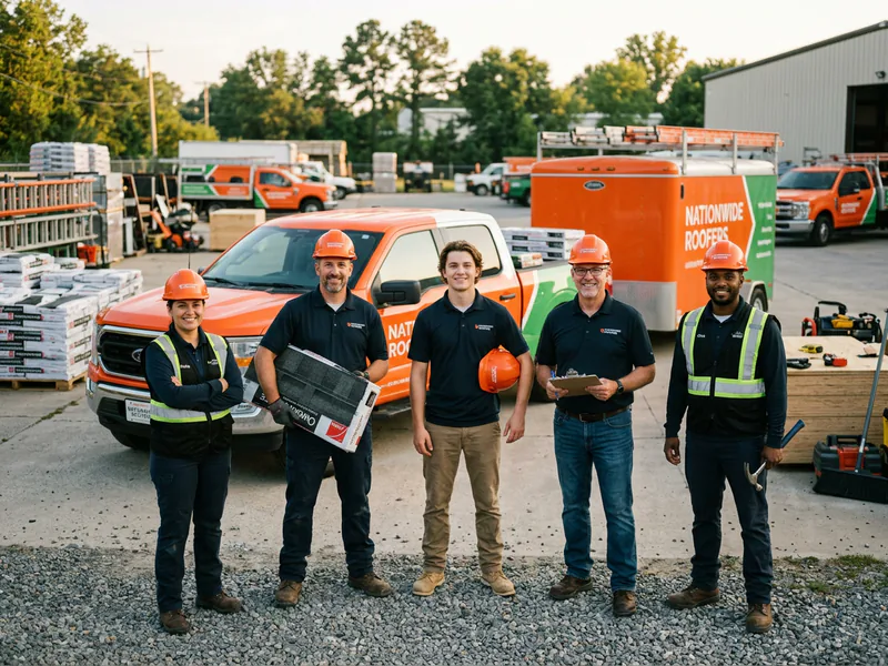 Natiowide Roofers - roof installation in Concord near me